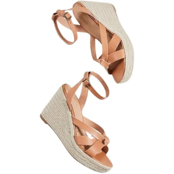 SOLUDOS • Charlotte Espadrilles Heels Wedges Shoes Sandals Includes Box - Picture 5 of 6